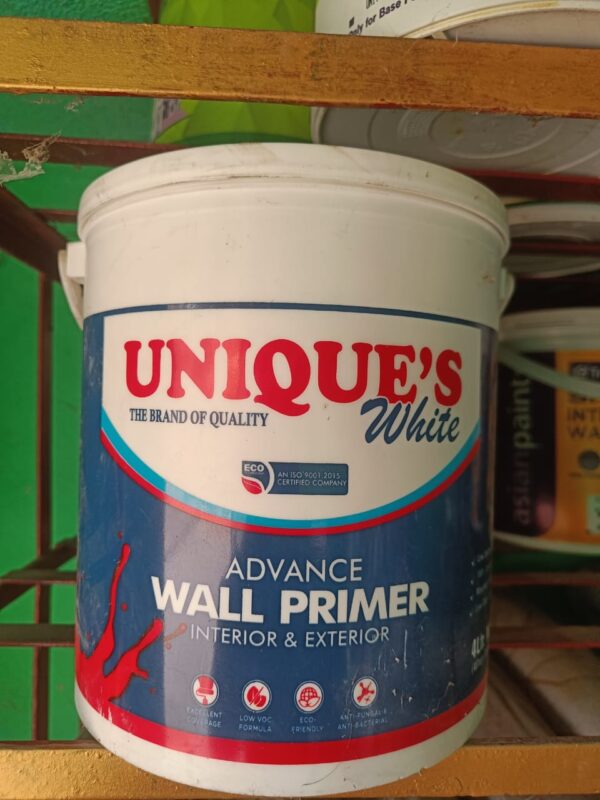 প্রাইমার UNIQUE'S ADVANCE WALL PRIMER INTERIOR & EXTERIOR 1L