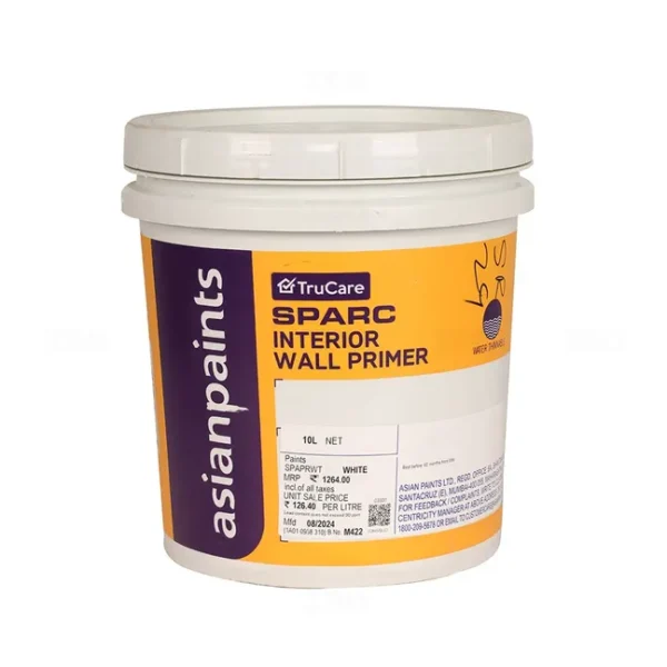 Sparc Interior Primer: Smooth Finish & Excellent Adhesion 10L